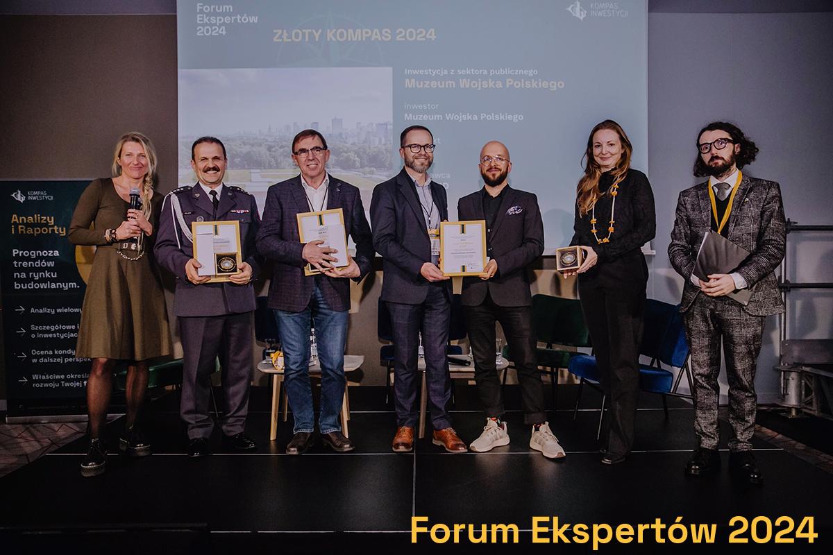 W sektorze budownictwa publicznego Złoty Kompas trafił do Muzeum Wojska Polskiego i pracowni WXCA.