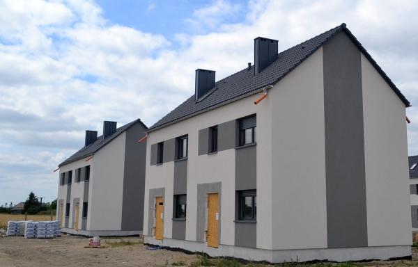 II etap osiedla Zielone Rabowice w budowie