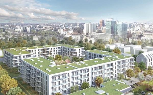 Budowa Vilda Park na poziomie pierwszego piętra