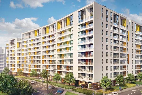 Kolejny budynek na osiedlu Żoliborz Artystyczny