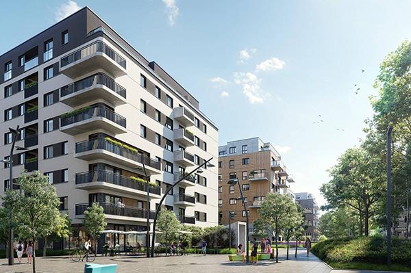 Pierwszy etap osiedla Fama Jeżyce