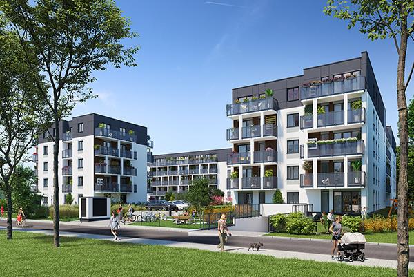 Młoda Wawa po prawej stronie Wisły