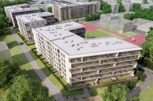 Budowa Kompleksu Zachodnia II na półmetku