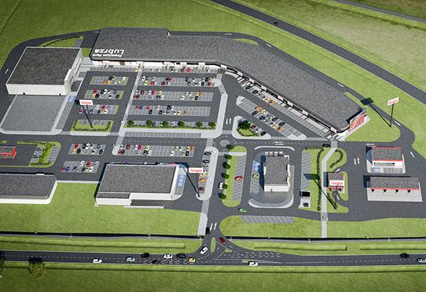 Fortis Investments buduje park handlowy