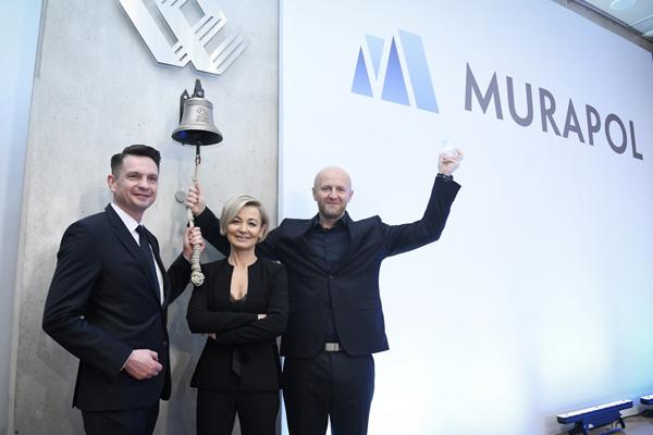 Murapol zadebiutował na giełdzie
