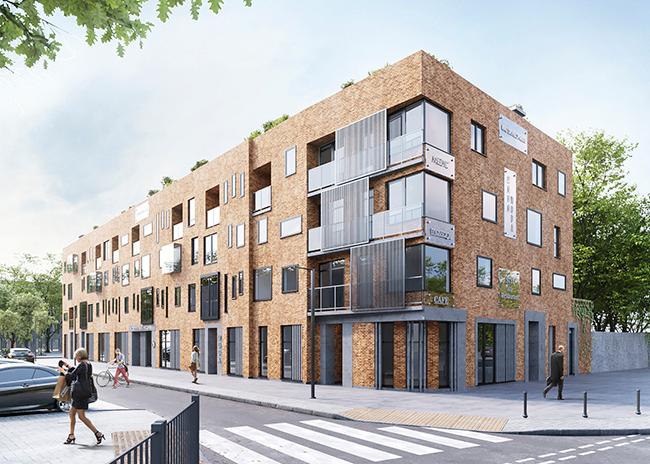 Kameralny mieszkaniowy projekt w Grodzisku Mazowieckim