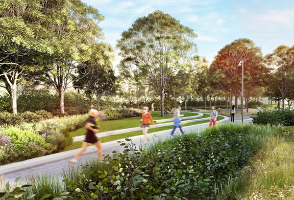 Nowy park w Warszawie