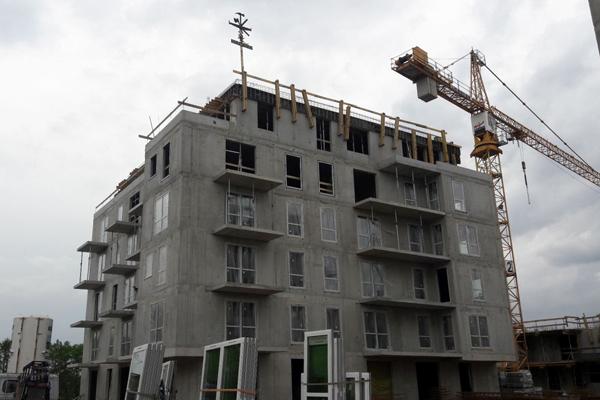 Na Osiedlu Franciszkańskim 9 budynków w budowie