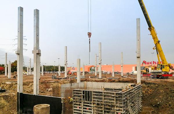 Więcej mebli w Bydgoszczy. Salon Agata w budowie