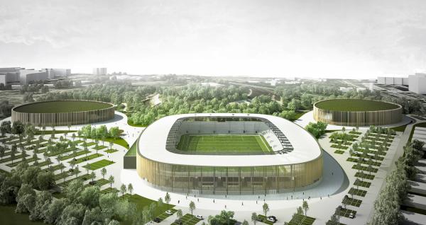 JSK Architekci narysują projekt Zagłębiowskiego Parku Sportowego w Sosnowcu