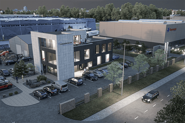Commercecon buduje magazyn dla firmy Geplastyk