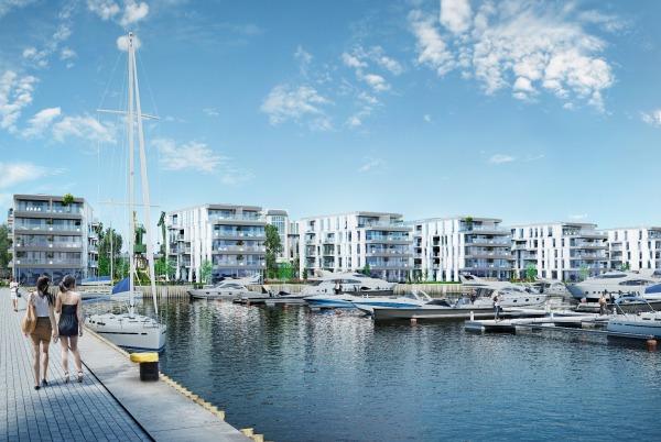 Yacht Park z pozwoleniami na budowę