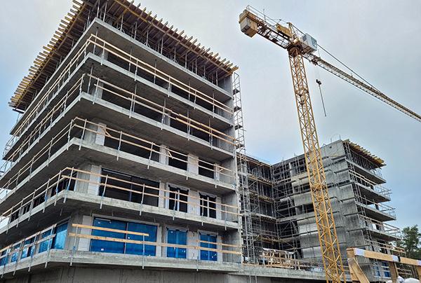 Budowa Nautic Park na półmetku