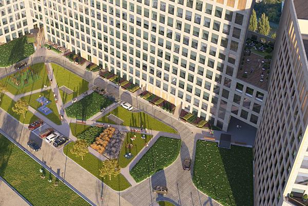 Echo pozyskało finansowanie na budowę kompleksu biurowego Brain Park w Krakowie