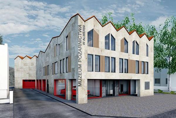 Małopolskie Muzeum Pożarnictwa w budowie