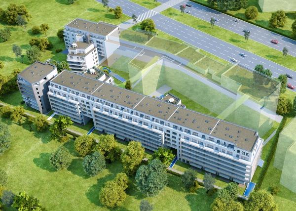 Budowa Nordic Mokotów na półmetku