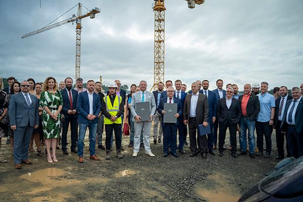 Centrum operacyjne Hegelmann Poland w budowie