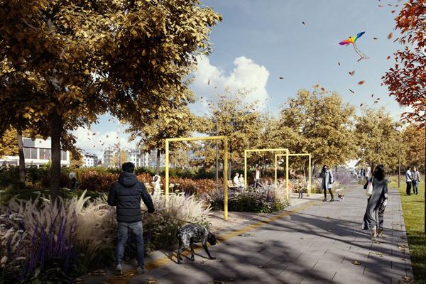 Tysiąc drzew na Ursynowie. Rusza budowa parku linearnego