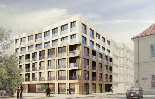 Rośnie apartamentowiec SBM Dembud