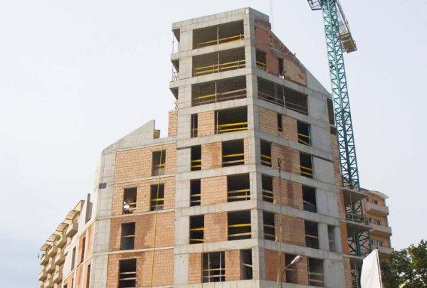 Wiecha na budowie Villi Almerico