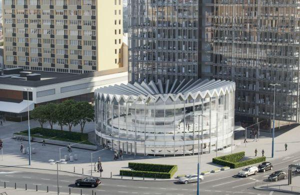 Rośnie szkielet warszawskiej Rotundy