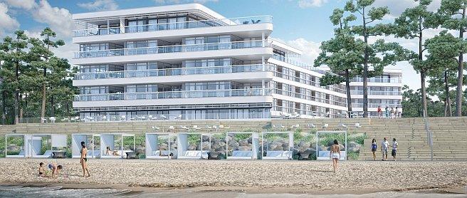 Wiecha na apartamentowcu Dune