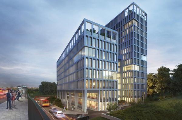 Vector, biurowiec otwarty na miasto