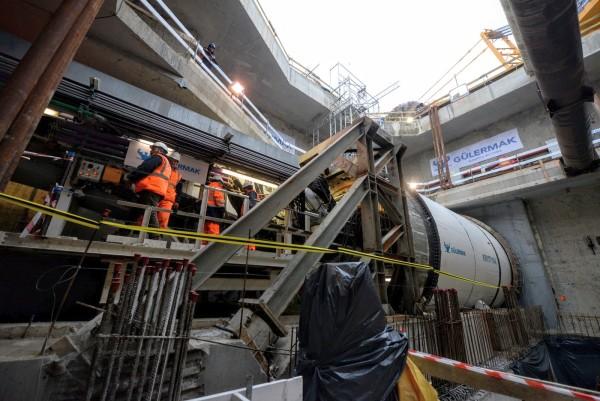 Krystyna gotowa do budowy metra