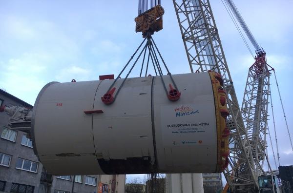 Krystyna wydrążyła tunel metra