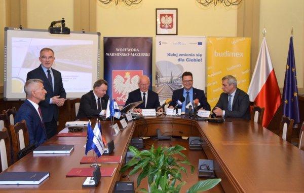 Ćwierć miliarda na kolej na Warmii i Mazurach
