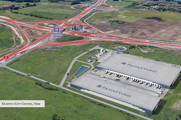 Magazyny od Panattoni pod Olsztynem