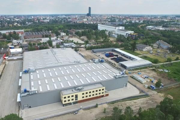 Fabryka dla Bombardier Transportation w budowie