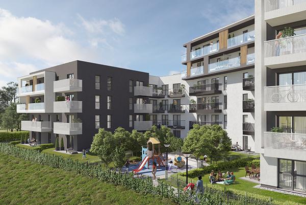 Drugi etap Osiedla Kraft w Łodzi