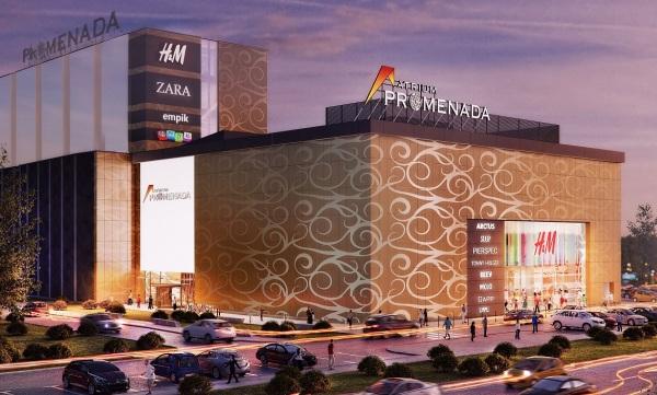 Atrium Promenada z certyfikatem BREEAM